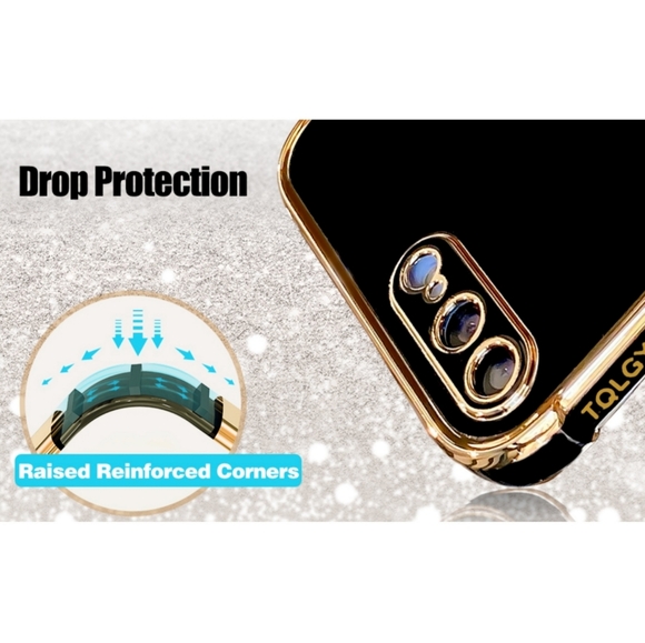 Electroplated Heart Phone Case - Picture 4 of 15